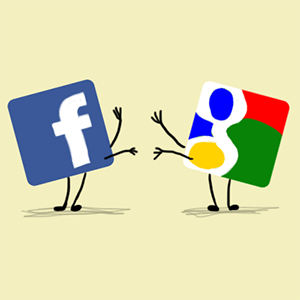 Lucha de Google contra Facebook