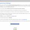 Facebook Programming Challenge