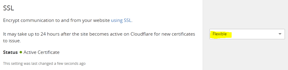 Error al pasar web a SSL/HTTPS con Cloudflare - Hablando de Internet